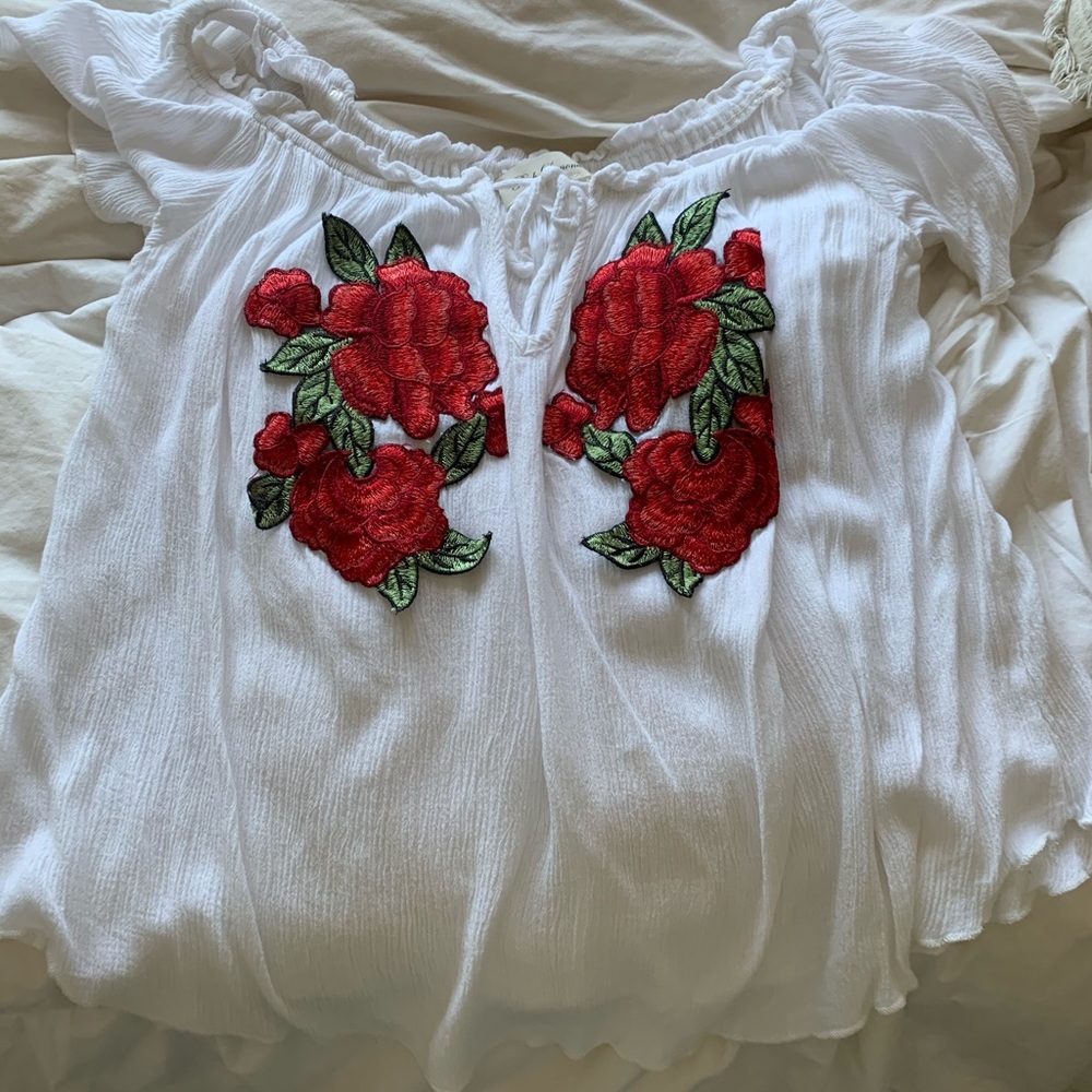 Cutesy floral shirt